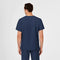 Set Uniforme Médico Color Azul para Hombre con Tejido Absorbente de Secado Rápido Marca W123 WINK