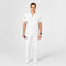 Uniforme Médico Blanco Pijama Quirúrgica Anti Fluidos Para Hombre Marca W123 Wink