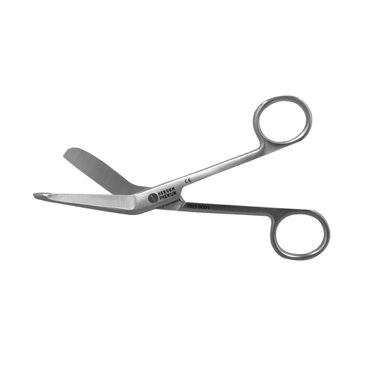 Tijera Lister de botón para vendajes | Marca Hergom Medical