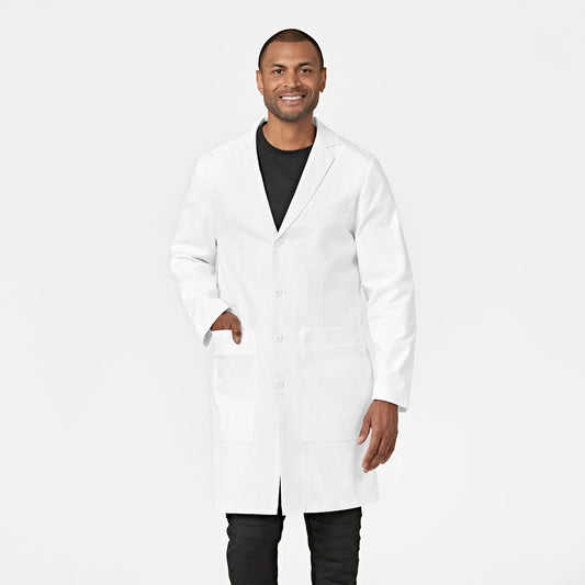 Bata Medica Larga para Hombre Color Blanco