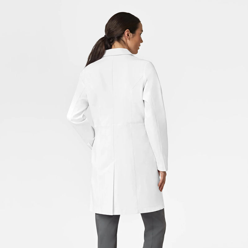 BATA MEDICA LARGA PARA MUJER COLOR BLANCO