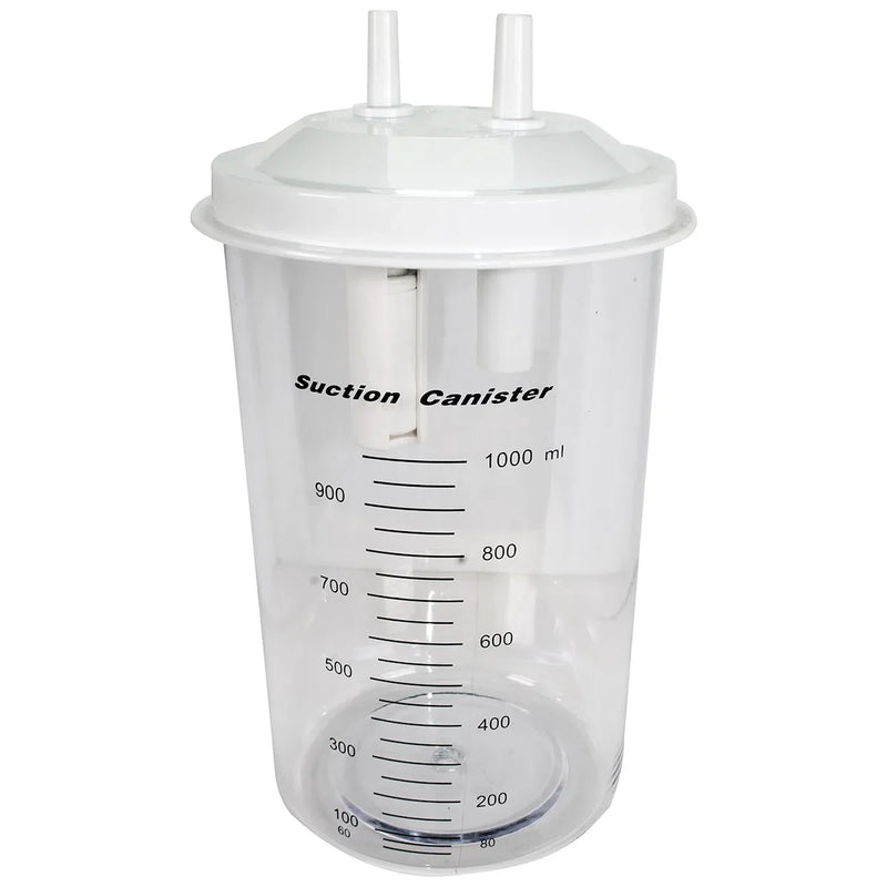 Frasco de 1000ml de repuesto para aspirador portátil, fabricado en policarbonato de uso rudo - Marca Hergom Aspiradores