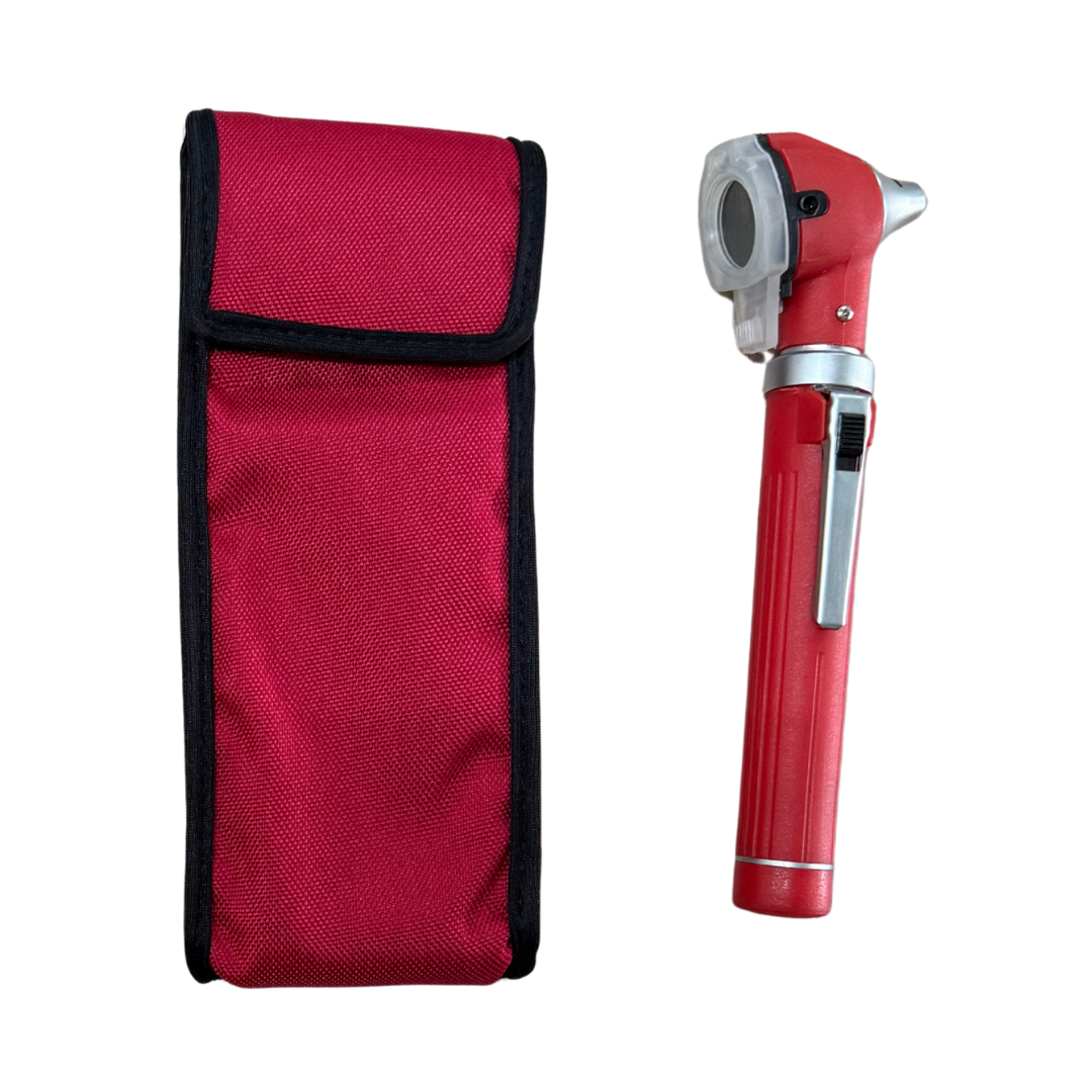 Otoscopio con Luz Led y Fibra Optica