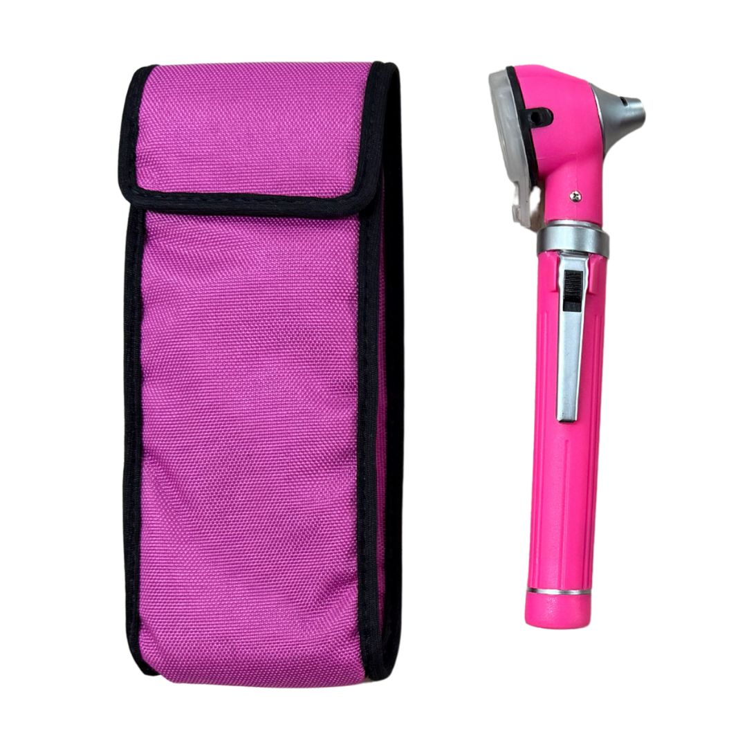 Otoscopio con Luz Led y Fibra Optica