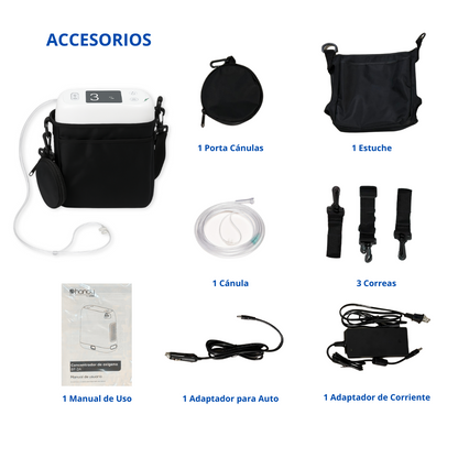 Concentrador de Oxígeno de 6 litros por minuto 8F-2A - Marca Handy