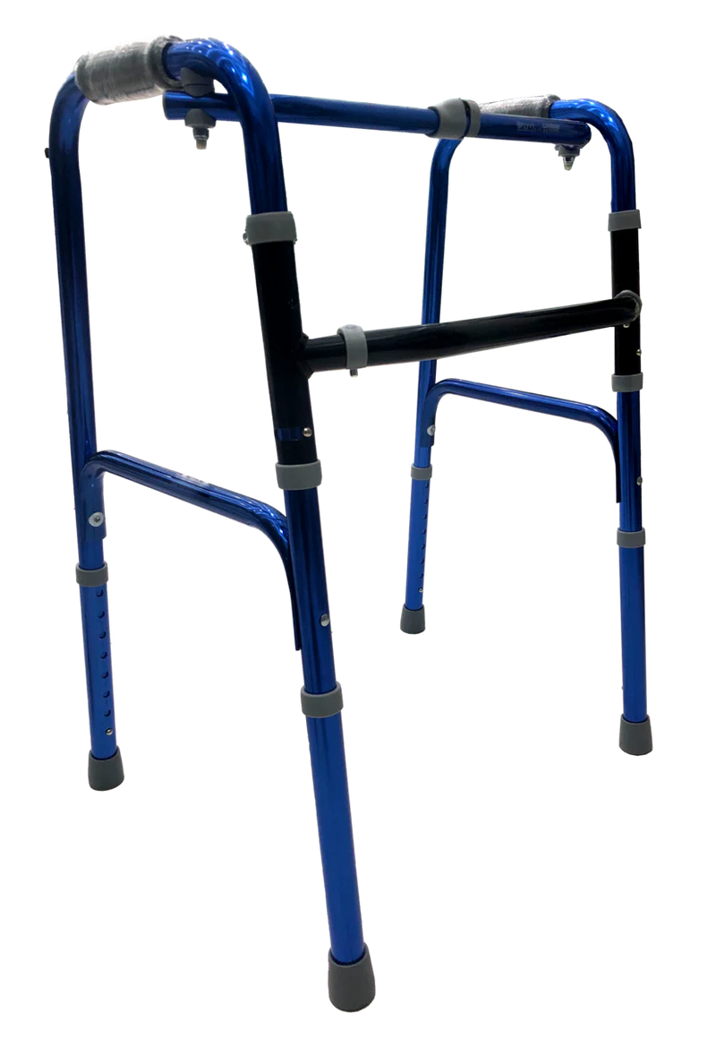 Andadera Plegable con Estructura Ligera y Superficie de Acero Inoxidable / AN03A Marca Handy
