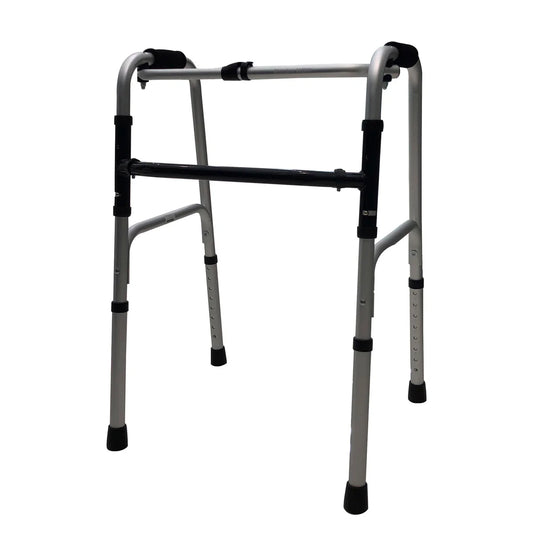 Andadera Plegable con Estructura Ligera y Superficie de Acero Inoxidable / AN03A Marca Handy