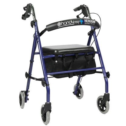 Andadera Ortopédica para Adulto, Estructura de Aluminio, Agarradera con Sistema de Frenos / AN06 Marca Handy AN06
