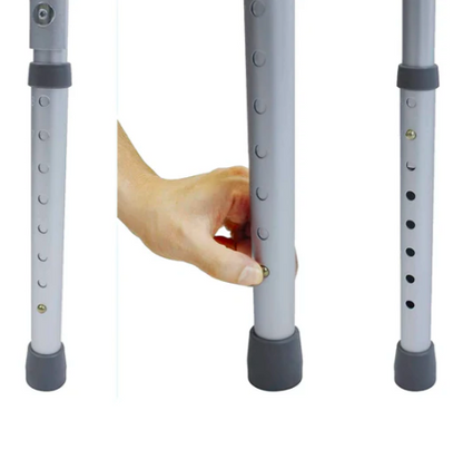 Andadera Plegable, Extra Ligera, Tubo de Aluminio, Superficie de Acero Inoxidable y Altura Regulable / AN02G Marca Handy