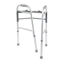 Andadera Plegable, Extra Ligera, Tubo de Aluminio, Superficie de Acero Inoxidable y Altura Regulable / AN02G Marca Handy