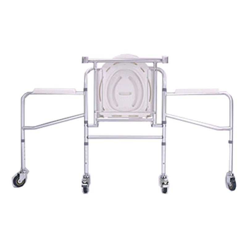 Silla Cómodo CON TAPA Y RUEDAS/CASTOR TOLIET- Marca Handy