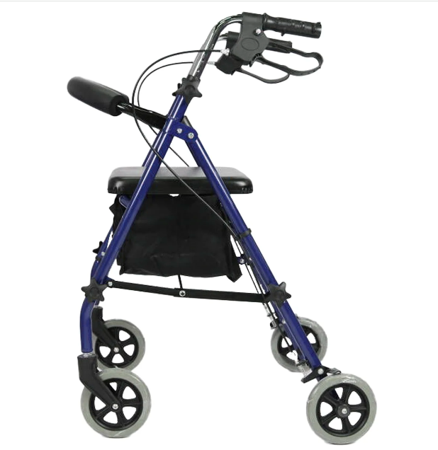 Andadera Ortopédica para Adulto, Estructura de Aluminio, Agarradera con Sistema de Frenos / AN06 Marca Handy AN06