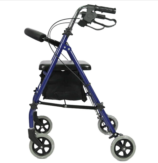 Andadera Ortopédica para Adulto, Estructura de Aluminio, Agarradera con Sistema de Frenos / AN06 Marca Handy AN06