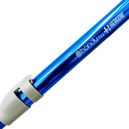 Andadera Plegable con Estructura Ligera y de Aluminio con 2 Ruedas Delanteras y 2 Patas Traseras con 5 Niveles Ajustables / Marca Handy