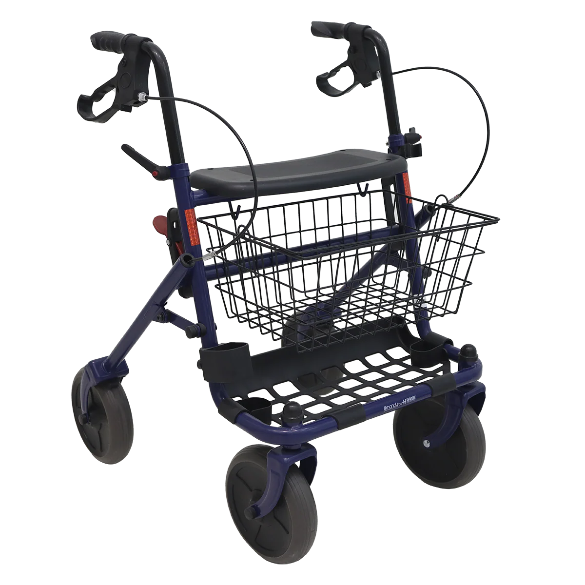 Andadera de acero con estructura con recubrimiento en polvo - Marca Handy