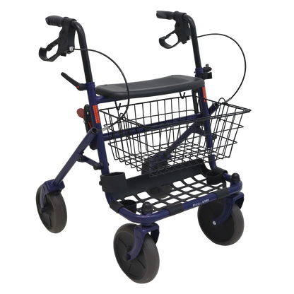 Andadera de acero con estructura con recubrimiento en polvo - Marca Handy