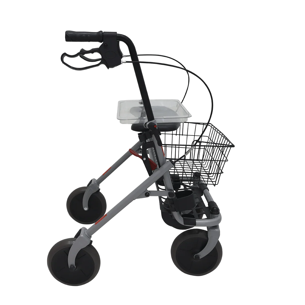 Andadera de acero con estructura con recubrimiento en polvo - Marca Handy