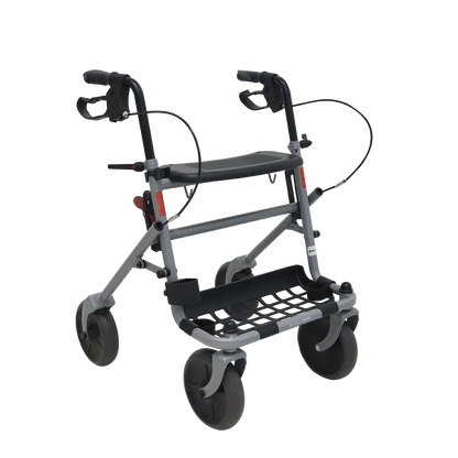 Andadera de acero con estructura con recubrimiento en polvo - Marca Handy