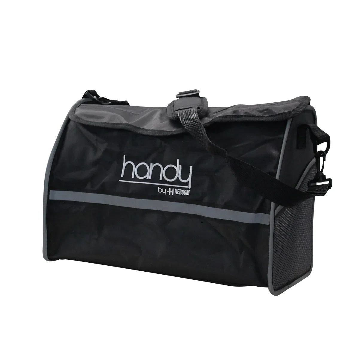 Andadera Plegable con Ruedas, Asiento y Respaldo, Porta Bastón y Ajuste de Altura / Marca Handy