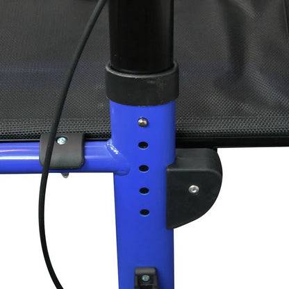 Andadera Plegable con Asiento y Reposapiés, Ruedas, Altura Regulable y Freno de Bucle / Marca Handy