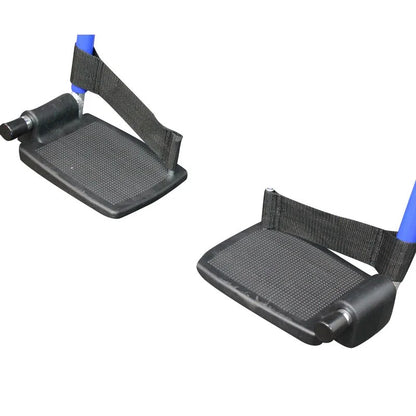 Andadera Plegable con Asiento y Reposapiés, Ruedas, Altura Regulable y Freno de Bucle / Marca Handy