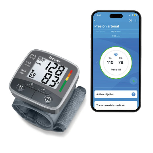 Baumanómetro Digital de Muñeca BC32 monitor de presión arterial para detección de arritmias Marca Beurer