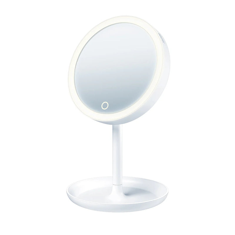 Espejo con Luz LED, BS45, Sensor Touch, Incluye Espejo Magnético Extra de 5 Aumentos.