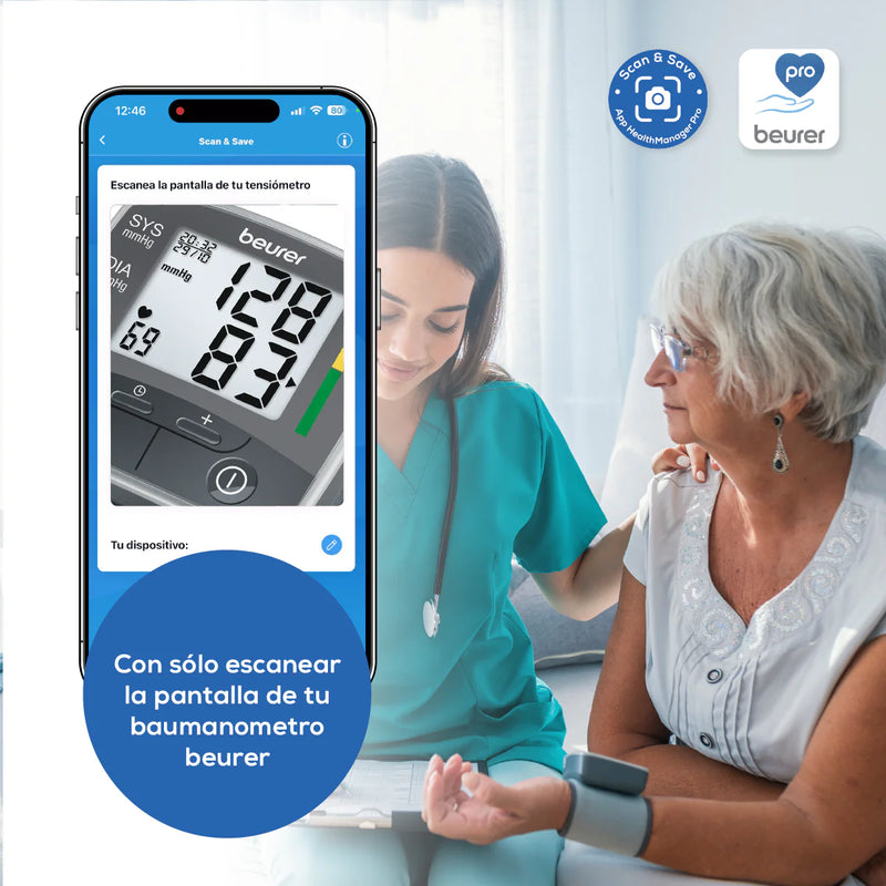 Baumanómetro Digital de Muñeca BC32 monitor de presión arterial para detección de arritmias Marca Beurer