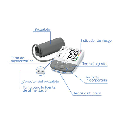 Baumanómetro Digital de brazo BM53 Marca Beurer