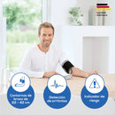 Baumanómetro digital de brazo BM35, medidor de presión arterial y pulso con pantalla fácil de leer Marca Beurer