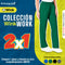 2X1 Set Uniforme de Filipina Médica con Cuello V + Pantalón Recto para Mujer - Marca WonderWork Wink