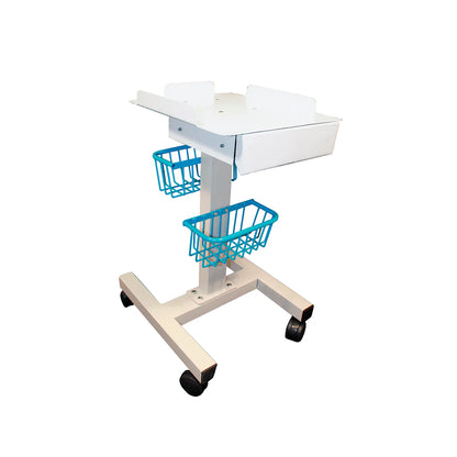 Carro universal para equipos electrónicos metálico - Hergom Medical