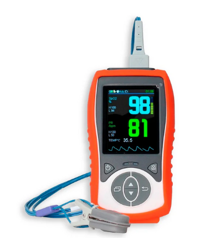 Oxímetro de pulso Palm Xignal de uso Humano 3 parámetros.