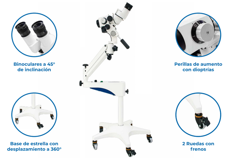 COLPOSCOPIO CON BRAZO PANTOGRAFICO DE LED (CO-LED1)