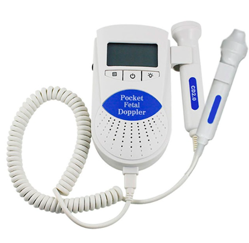 KIT DE DOPPLER DE BOLSILLO CON TRANSDUCTORES VASCULAR Y FETAL 8 MHZ (DOPBVF)