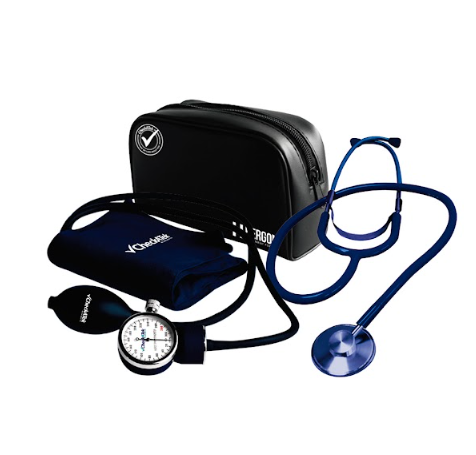 Kit de Baumanómetro + estetoscopio básico - Marca Checkatek