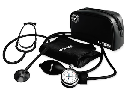 Kit de Baumanómetro + estetoscopio básico - Marca Checkatek