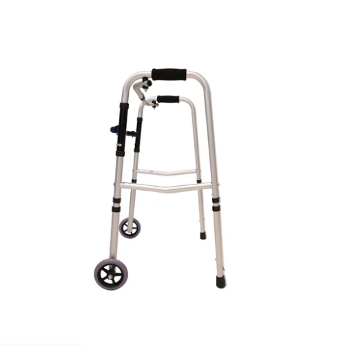 Andadera desmontable y plegable de aluminio muy resistente y ajustable - Marca Handy