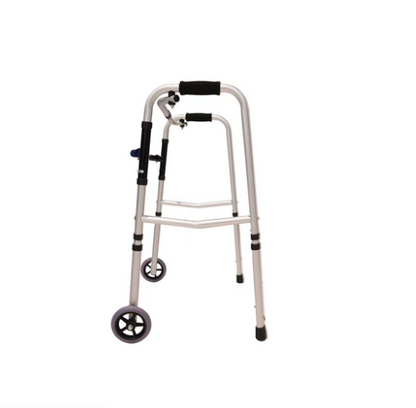 Andadera desmontable y plegable de aluminio muy resistente y ajustable - Marca Handy