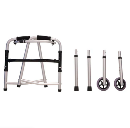 Andadera desmontable y plegable de aluminio muy resistente y ajustable - Marca Handy