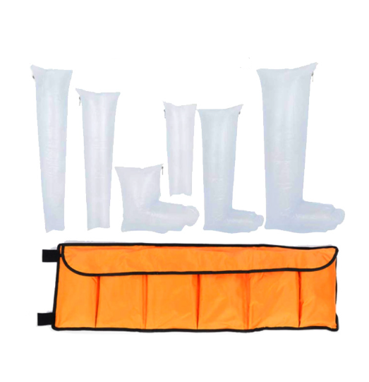 Kit De 6 Ferulas Neumaticas Para Diferentes Extremidades