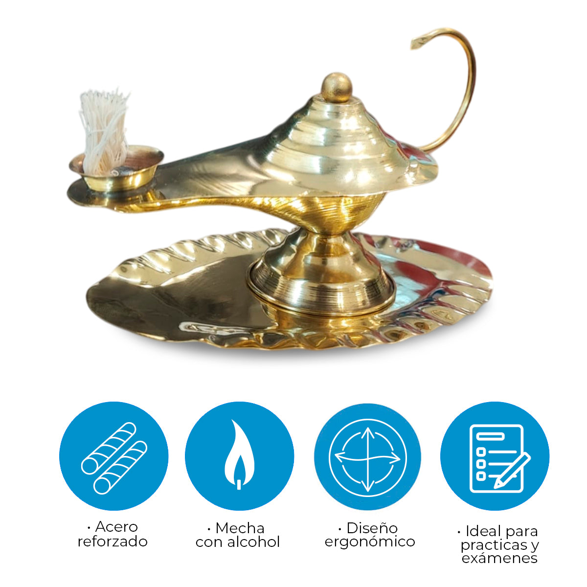 Lámpara de Aladino con Mecha