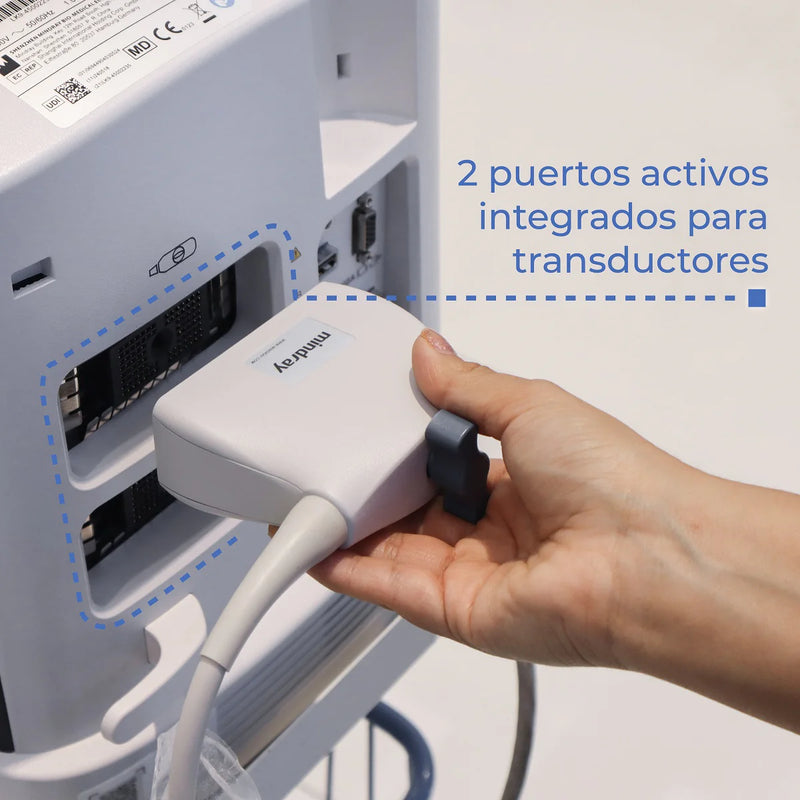Ultrasonido Portátil para Uso Humano DP20 con función Doppler Pulsado y mejoradores de imagen iBeam y iClear - Marca Mindray