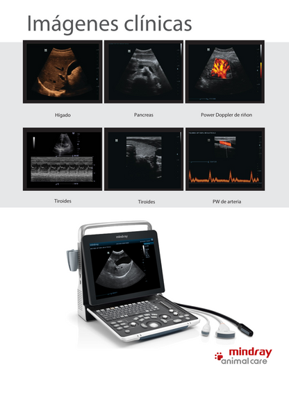 Sistema de Ultrasonido Portátil DP50 VET - Marca Mindray Animal Care (DP50VM)