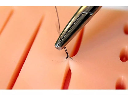 Pad Práctica Sutura, Almohadilla De Silicona Para Sutura