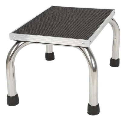 Banco De Un Peldaño Médico Antiderrapante Acero Inoxidable