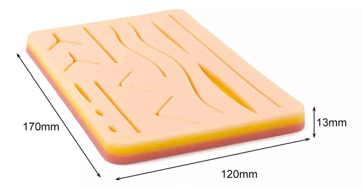 Pad Práctica Sutura, Almohadilla De Silicona Para Sutura