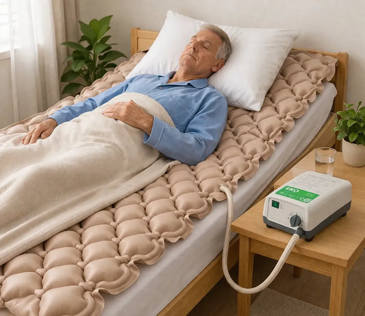 Colchón Antillagas Antiescaras con Regulador de Presión Alterna de Aire