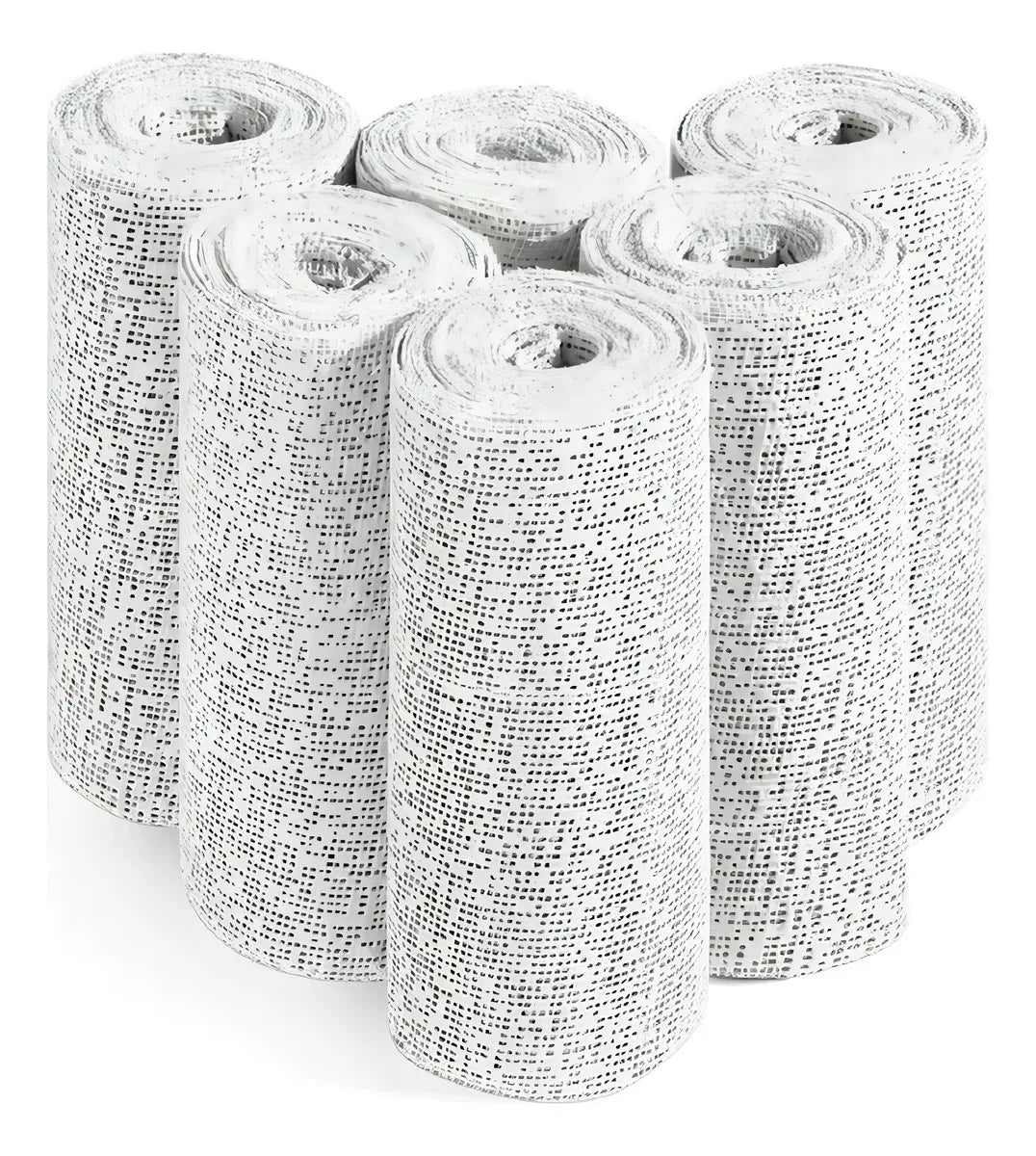 Kit Venda Enyesada De Algodón Grado Medico Marca Galia Color Blanco