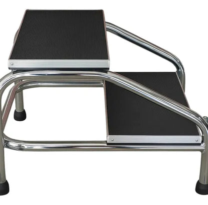 Banco De Altura 2 Peldaños Medico Escalerilla Antiderrapante